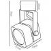 Потолочный светильник Arte Lamp A1315PL-1BK