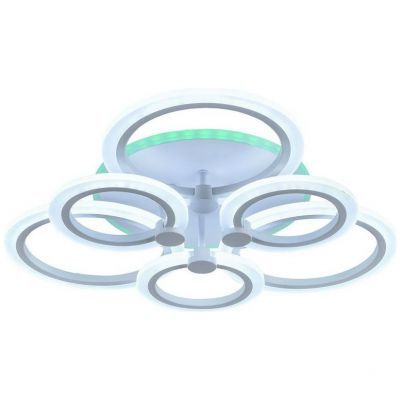 Светодиодная люстра Profit Light 8076/3+3 WHT