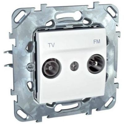 Розетка TV-FM SE Unica Бел единственная MGU5.451.18ZD