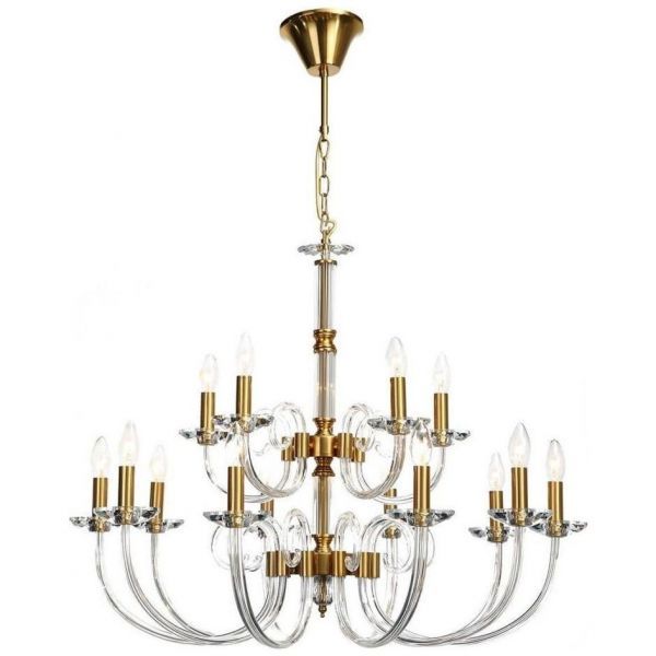 Люстра подвесная хрустальная Stilfort 1050/03/15P Glass