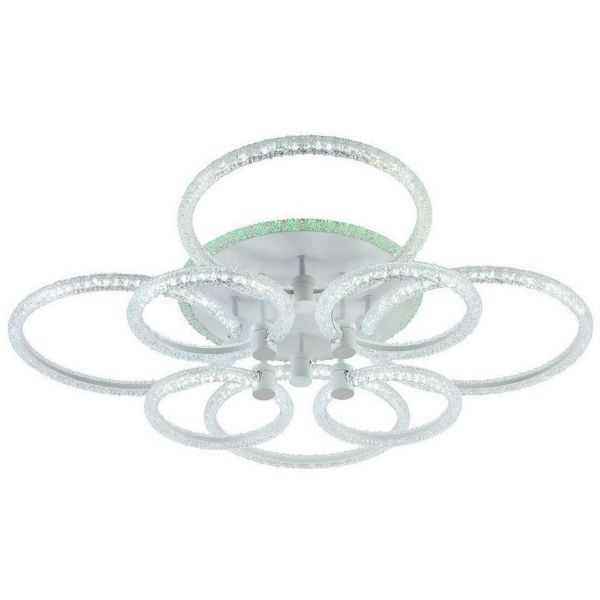 Светодиодная люстра Profit Light 8024/4+4 WHT