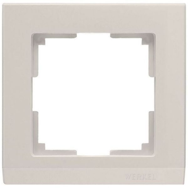 Рамка 1-местная Werkel W0011803 слоновая кость (WL04-Frame-01-ivory)