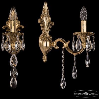 Бра бронзовые 7201B14/1/175 B G Bohemia Ivele Crystal