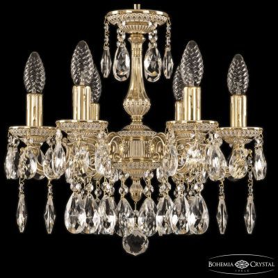 Люстра бронзовая 75101/6/125 A GW Bohemia Ivele Crystal