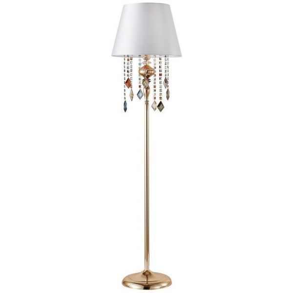 Торшер Crystal Lux Mercedes PT1 Gold/Color Mercedes