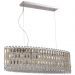 Подвесной светильник Crystal Lux Lirica SP10 L900 Chrome/Gold-Transparent Lirica