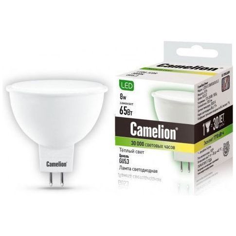 Светодиодная лампа Camelion LED8-S108/830/GU5,3