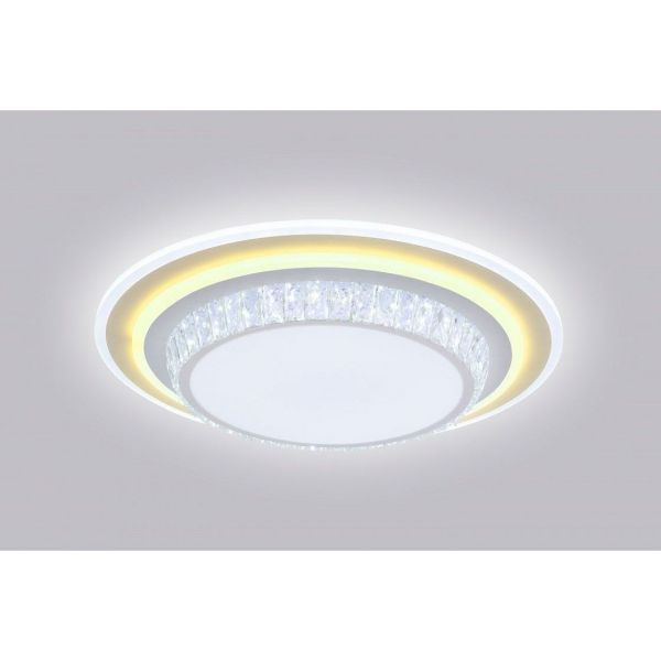 Светильник светодиодный Linvel MS 1073 120W 3000-6000K 5750Lm D500 H100мм диммируемый с ПДУ