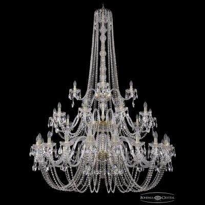 Люстра Bohemia Ivele Crystal 1402/20+10+5/530/h-206/3d/G