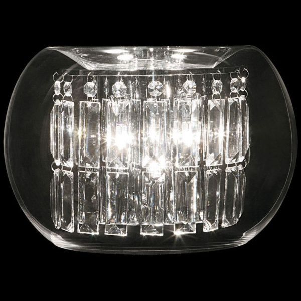 Бра Lightstar 753634 хрусталь+стекло
