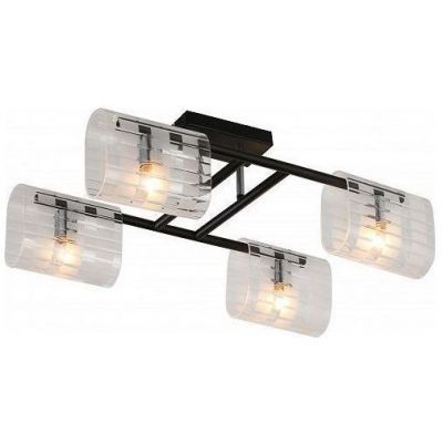 Люстра Linvel LV 9355/4 Рики Чёрный Е27 40W