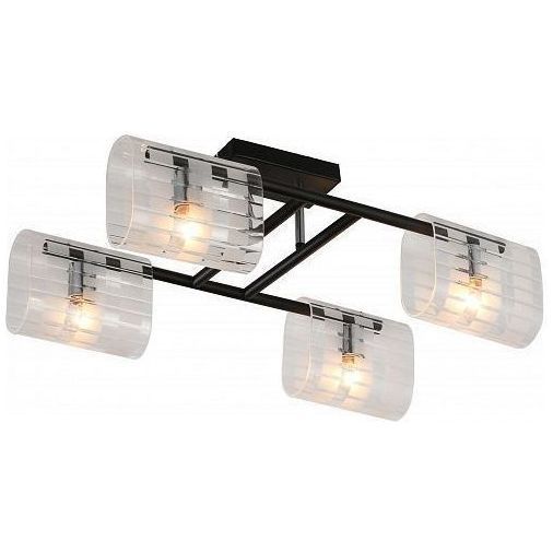Люстра Linvel LV 9355/4 Рики Чёрный Е27 40W