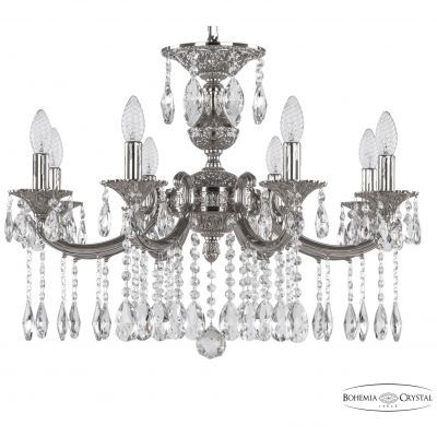 Люстра бронзовая 72208/8/210 A Ni Bohemia Ivele Crystal