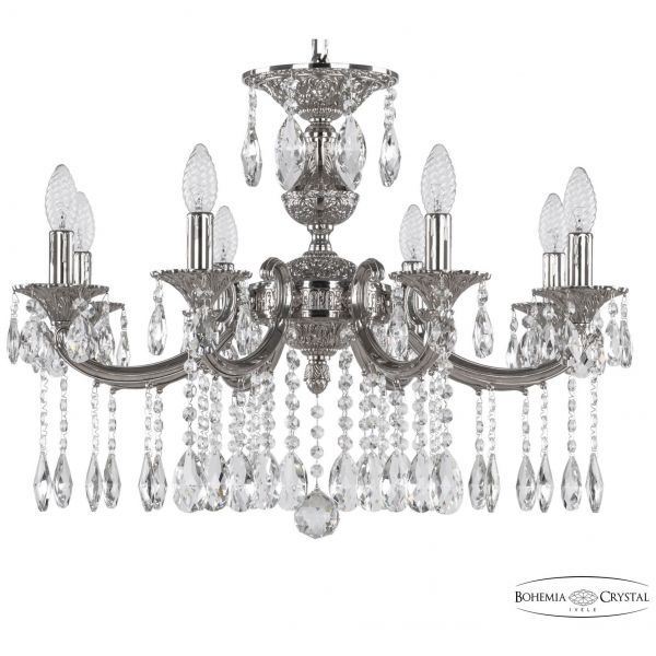 Люстра бронзовая 72208/8/210 A Ni Bohemia Ivele Crystal