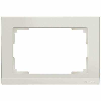 Рамка для двойной розетки Werkel W0081803 (WL04-Frame-01-DBL-ivory)
