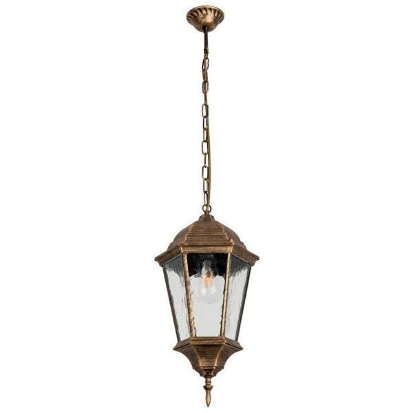 Уличный подвесной светильник Arte Lamp Genova A1204SO-1BN
