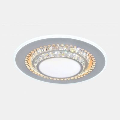 Светильник светодиодный Linvel MS 1074 120W 3000-6000K 5600Lm D500 H95мм диммируемый с ПДУ