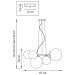 Подвесная люстра Lightstar 815057 Globo