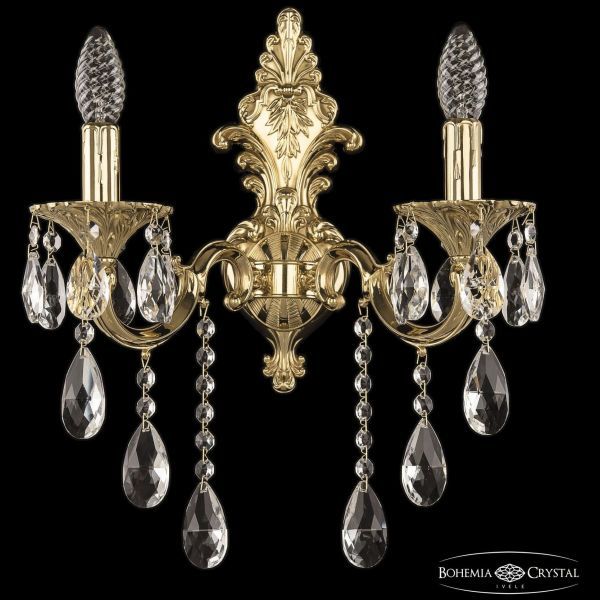 Бра бронзовые 7201B14/2/175 B G Bohemia Ivele Crystal