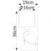 Бра Arte Lamp A9239AP-1BR