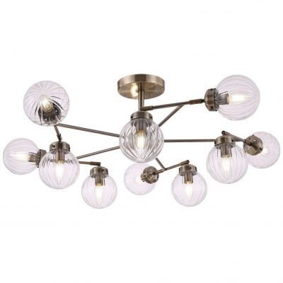 Потолочная люстра Freya FR5041PL-10BS Daisy