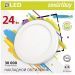 Накладной светодиодный светильник 24W 6500K Smartbuy SBL-RSDL-24-65K