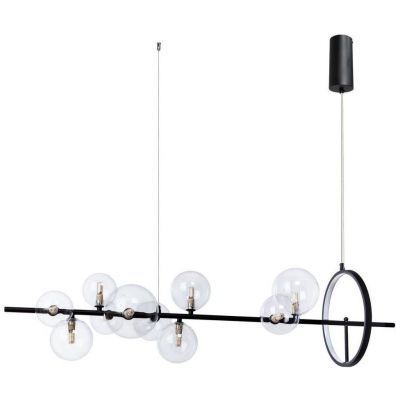 Подвесная светодиодная люстра Arte Lamp A7790SP-50BK