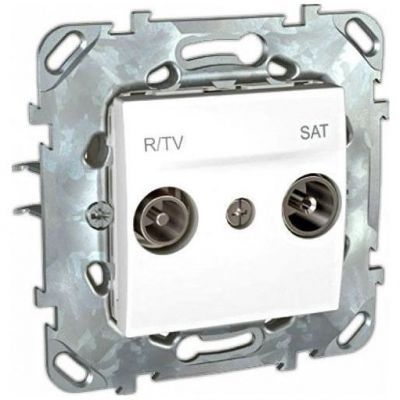 Розетка TV-SAT SE Unica Бел единственная MGU5.454.18ZD