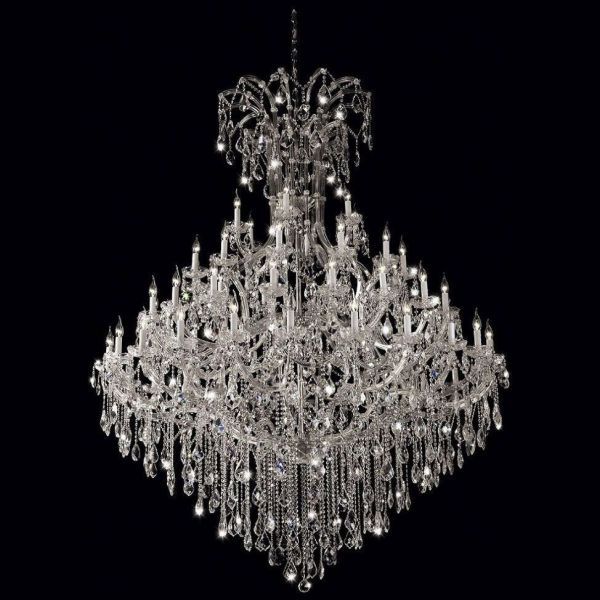 Подвесная люстра Crystal Lux DIVA SP60 CHROME