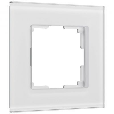 Рамка на 1 пост Senso (белый, стекло soft-touch) W0013101 Werkel