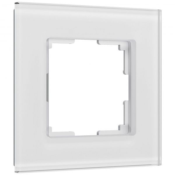 Рамка на 1 пост Senso (белый, стекло soft-touch) W0013101 Werkel
