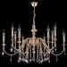 Подвесная люстра Crystal Lux MERCEDES SP6+6 GOLD/COLOR Mercedes