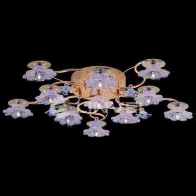 Люстра LV 8543/11 Золото/LED синий+белый