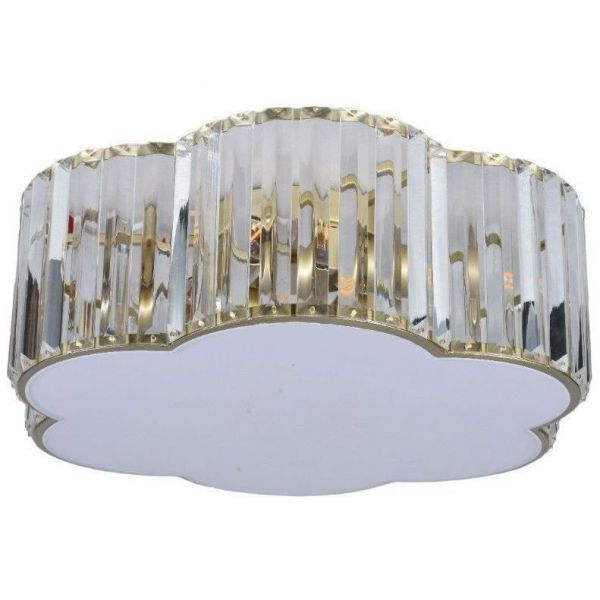 Люстра хрустальная Gerhort G21108/4GD+WT+CL