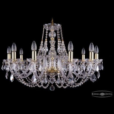 Люстра Bohemia Ivele Crystal 1406/10/300/G/Leafs