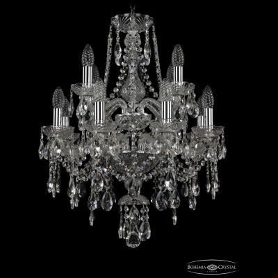 Люстра Bohemia Ivele Crystal 1415/8+4/165/2d/Ni