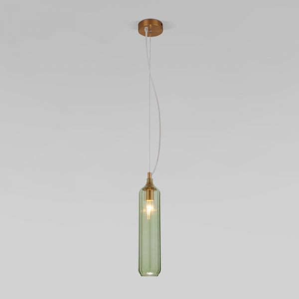 Подвесной светильник 50252/1 зеленый Eurosvet