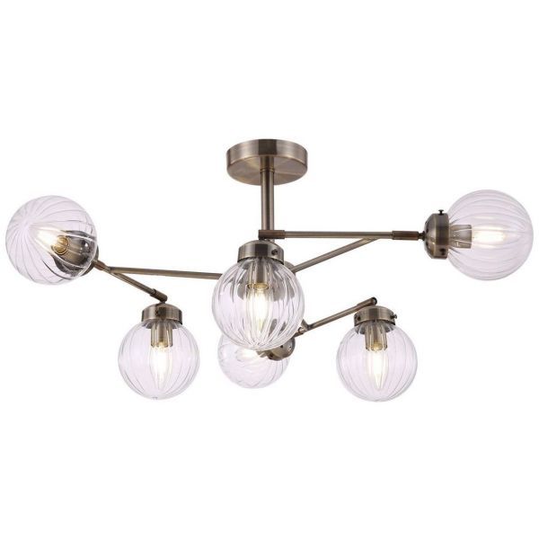 Потолочная люстра Freya FR5041PL-06BS Daisy
