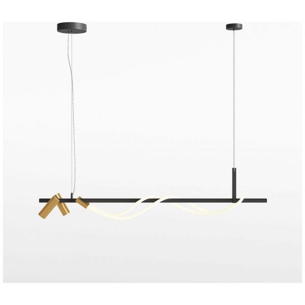 Подвесная люстра Maytoni MOD166PL-L30GB3K