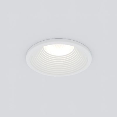 Встраиваемый светодиодный светильник белый 25028/LED Elektrostandard