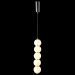 Подвесной светодиодный светильник Crystal Lux Desi SP5 Chrome/White Desi