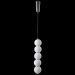 Подвесной светодиодный светильник Crystal Lux Desi SP5 Chrome/White Desi