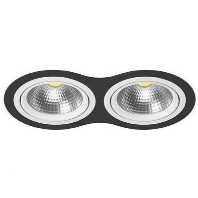 Встраиваемый точечный светильник i9270606 черный/белый Intero 111 Lightstar