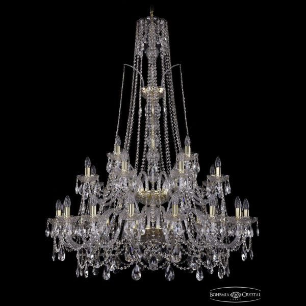 Люстра Bohemia Ivele Crystal 1411/16+8+4/400/XL-150/2d/G