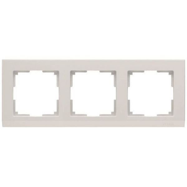 Рамка 3-местная Werkel W0031803 слоновая кость (WL04-Frame-03-ivory)