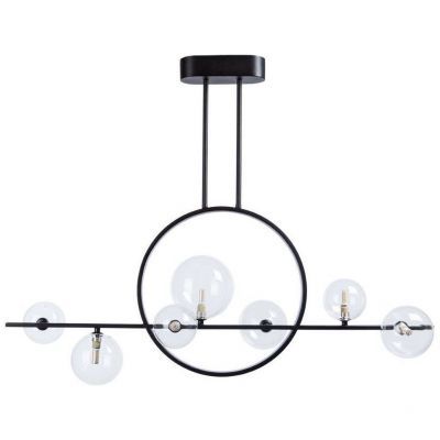 Подвесная светодиодная люстра Arte Lamp A7791SP-59BK