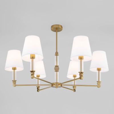 Умный потолочный светильник Eurosvet 60145/6 латунь Smart