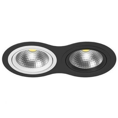 Встраиваемый точечный светильник i9270607 черный/белый Intero 111 Lightstar