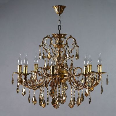 Люстра Ambiente 8888/8 AB Honey Leaf ALICANTE