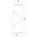 Уличный настенный светодиодный светильник GIRA D LED IP54 Elektrostandard 35127/D черный